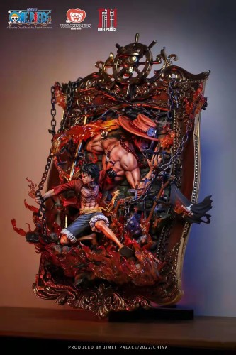 【In Stock】JIMEI Palace One-Piece Luffy&Ace 1:6 Resin Statue（Copyright）