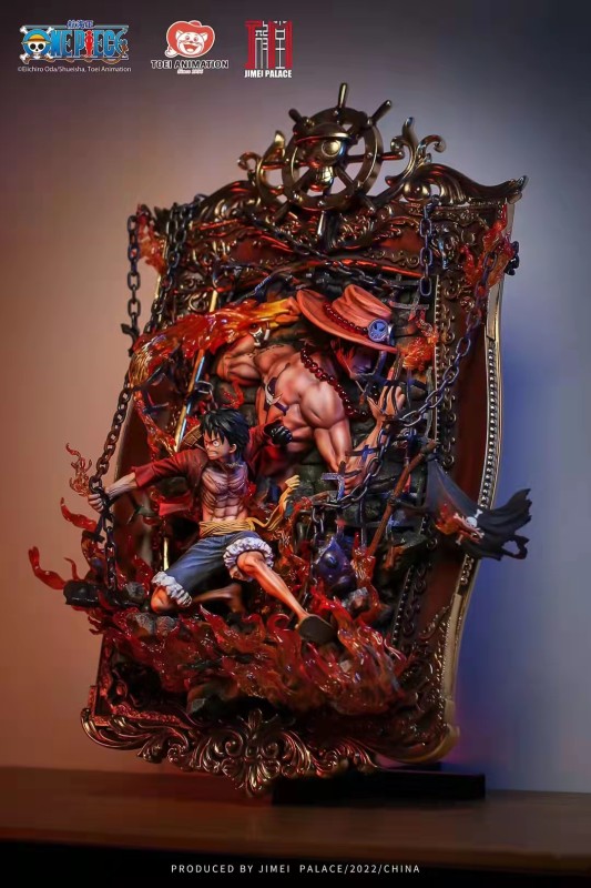 【In Stock】JIMEI Palace One-Piece Luffy&Ace 1:6 Resin Statue（Copyright）
