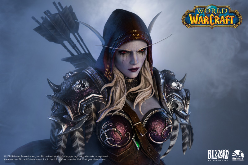 【Pre order】INFINITY Studio Warcraft/Dota Sylvanas Windrunner 1/3 Bust Resin Statue Deposit（Copyright）
