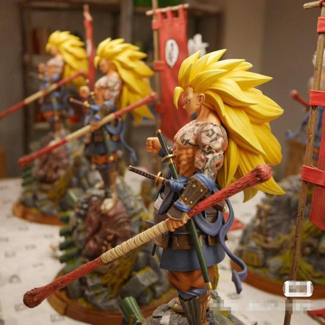 Figurine Manga Dragon Ball Goku style Samourai - Cosplay Manga France