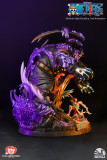 【In Stock】INFINITY Studio One-Piece Luffy vs Magellan Resin Statue (Copyright)