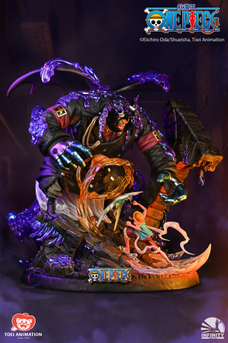 【In Stock】INFINITY Studio One-Piece Luffy vs Magellan Resin Statue (Copyright)