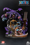 【In Stock】INFINITY Studio One-Piece Luffy vs Magellan Resin Statue (Copyright)