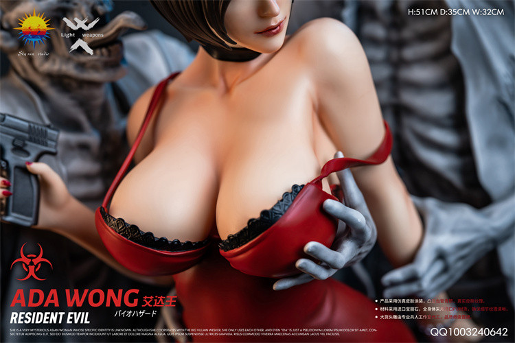 【In Stock】Light Weapon Studio Resident Evil Ada Wong​ 1/4 Scale Resin Statue