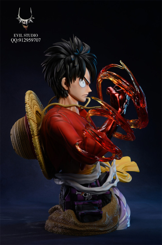 【In Stock】EVIL Studio One Piece Monkey D Luffy Bust Resin Statue