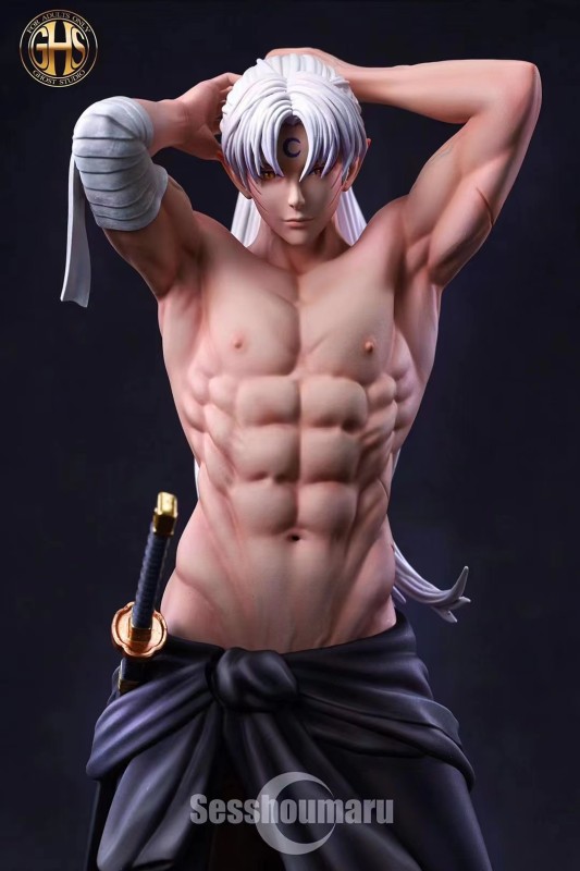 【In Stock】Ghost Studio Inuyasha Sesshoumaru 1/6 Scale Resin Statue