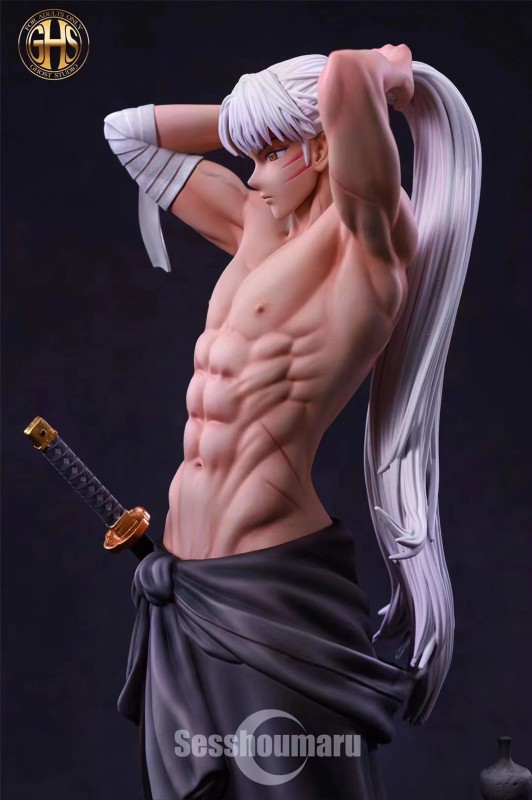【In Stock】Ghost Studio Inuyasha Sesshoumaru 1/6 Scale Resin Statue