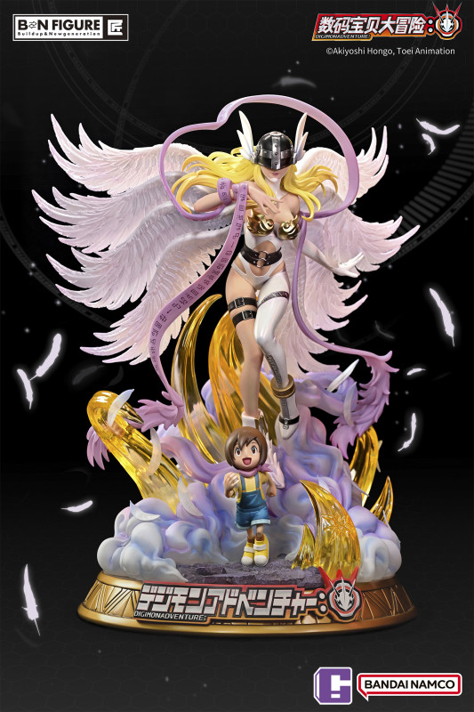 【In Stock】Bandai Namco Digital Monster Angewomon Yagami Hikari ​​Resin Statue (Copyright)