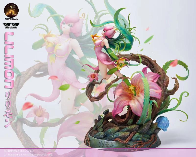 【Pre order】MIMAN Studio Studio Digital Monster Lilimon Resin Statue Deposit
