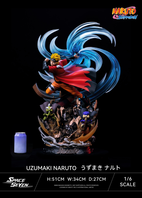 【In Stock】SPACE SEVEN COLLECTIBLES Naruto Immortal Mode Resin Statue (Copyright)