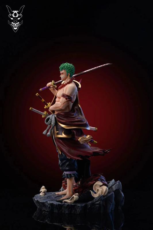 【In Stock】Ghost noodles-Studio One Piece Samurai Roronoa Zoro Resin Statue