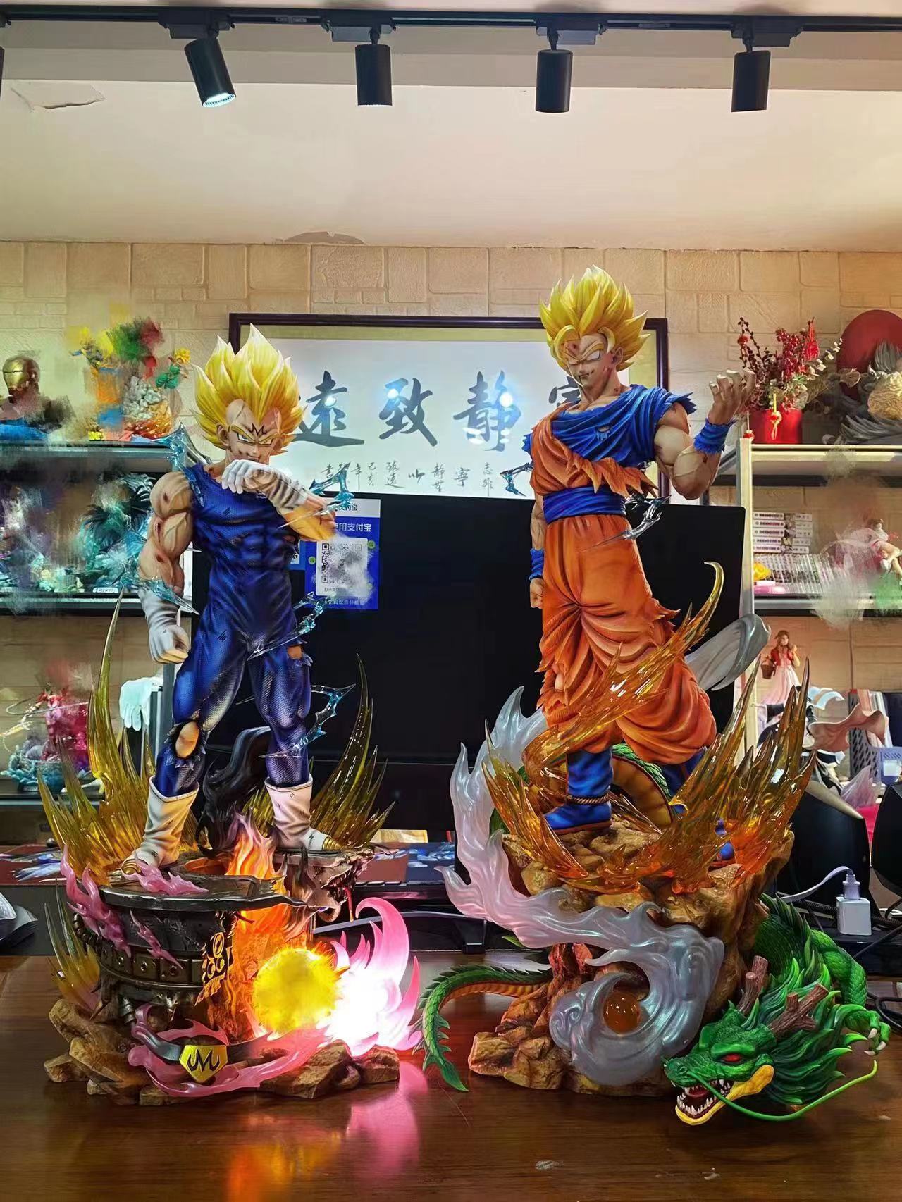 がん　TEMPLE-STUDIO　喜多1/4スケール Pre order】Temple Studio Dragon Ball Z Goku SSJ2 VS Majin