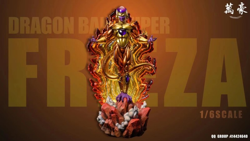 【Pre order】WANHAO Studio Dragon Ball Golden Frieza Resin Statue