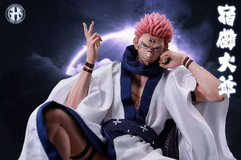 【In Stock】GHOST Studio Jujutsu Kaisen Ryomen Sukuna 1/6 Resin Statue