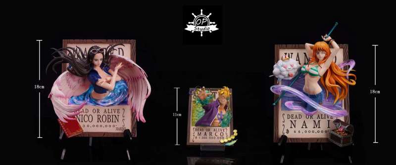 【Pre order】OP Studio ONE PIECE Nami&Robin 3D frame Resin Statue