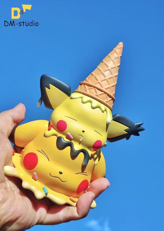 【Pre order】DM Stuiso Pokemon Pikachu Ice Cream Resin Statue