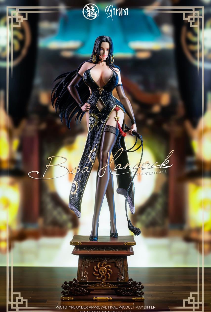 In Stock】Dragon X MIHAI Studio One Piece Boa·Hancock 1/4 Resin Statue