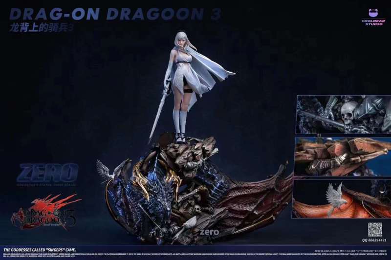 【In Stock】Coolbear Studio Cavalry on the back of the dragon3 Zero Resin Statue