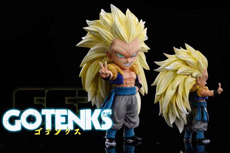 【Pre order】League Studio Dragon Ball SSJ3 Gotenks Resin Statue