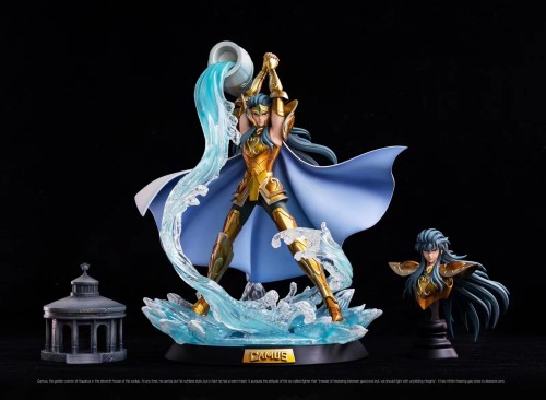 【In Stock】FOC Studio Saint Seiya Aquarius Camus Resonance Series 1:6 Scale Resin Statue
