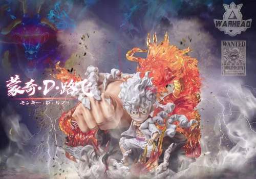 【In Stock】Warhead Studio One Piece Fire dragon Kaido NIKA Luffy Gear Five Resin statue