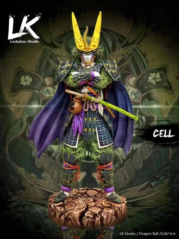 【In Stock】LK studio Dragon Ball Samurai Cell Resin Statue