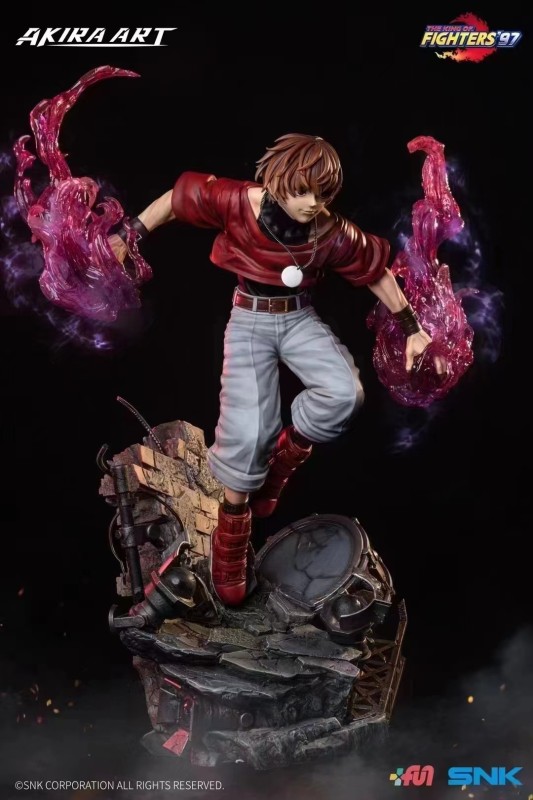 【In Stock】Akira & SNK Studio KOF97 Chris Copyright 1/4 Poly Statue