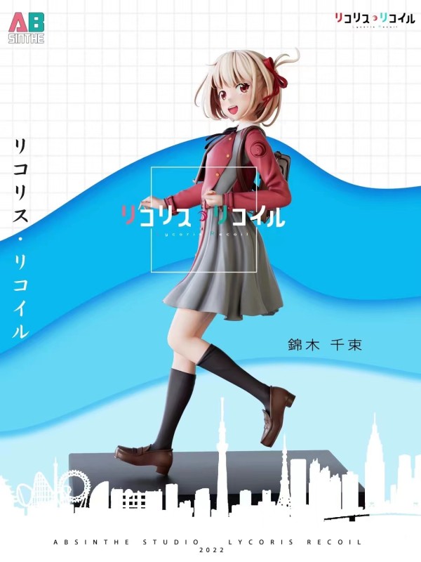 【In Stock】ABsinthe Studio Chisato Nishikigi&井ノ上たきな 1/6 Resin Statue