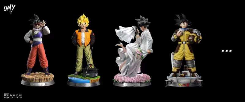 【Pre order】UMY STUDIO Dragon Ball Space suit Goku Resin Statue