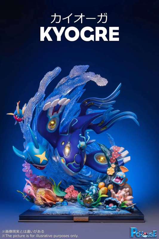 【In Stock】Pc house Studio Pokemon Kyogre Resin statue