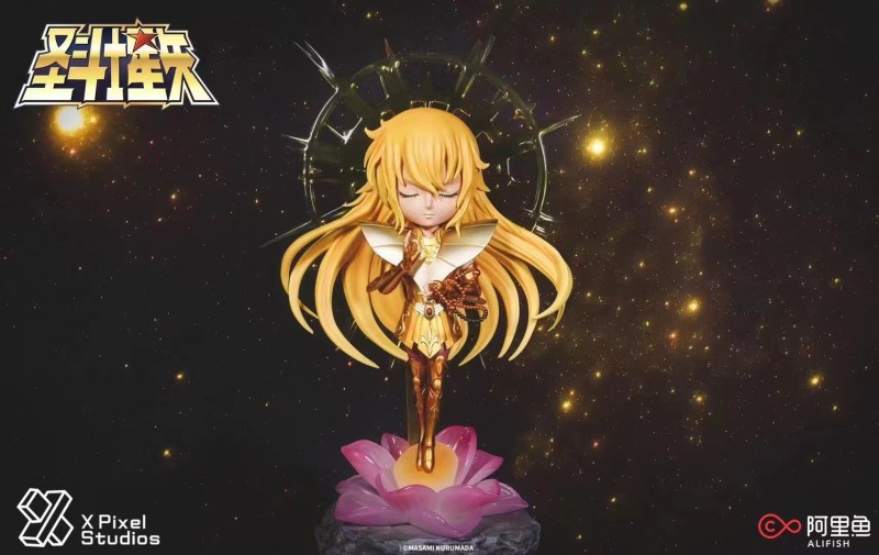 【Pre order】XPixel studio Saint Seiya Virgo Shaka Poly Statue