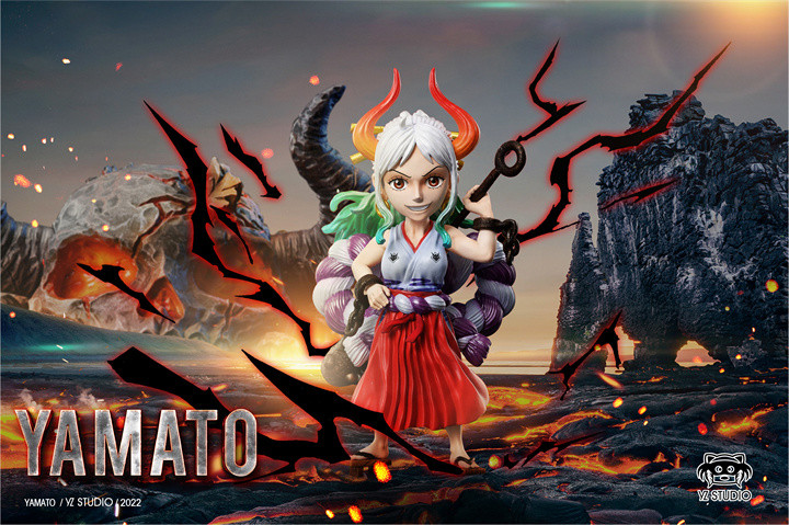 【Pre order】YZ Studio ONE PIECE Yamato the son of Kaido 百獣海賊団 resonates Resin Statue