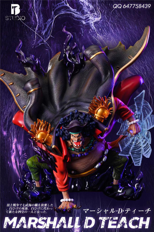 【In Stock】BT Studio One Piece Top Battle POPMAX  Black Beard Vs White Beard  Resin statue