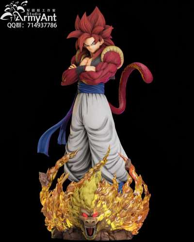【Pre order】ArmyAnt Studios Dragon Ball SSJ4 Gogeta Resin Statue