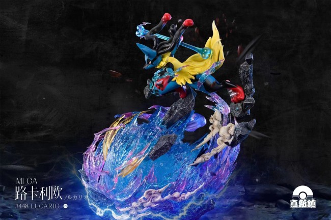 【In Stock】Pallet Town Studio  Pokemon Mega Evolution Series Lucario 1/10  Resin Statue