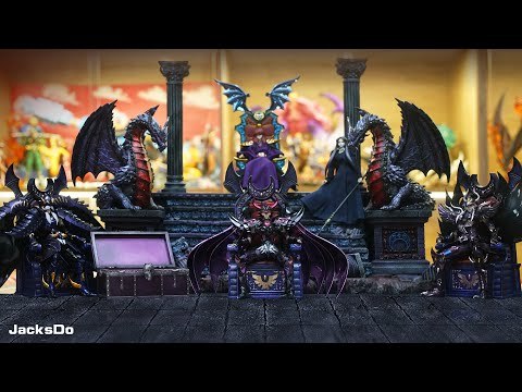 【In Stock】JacksDo Saint Seiya Hades Palace Scene Resin Statue