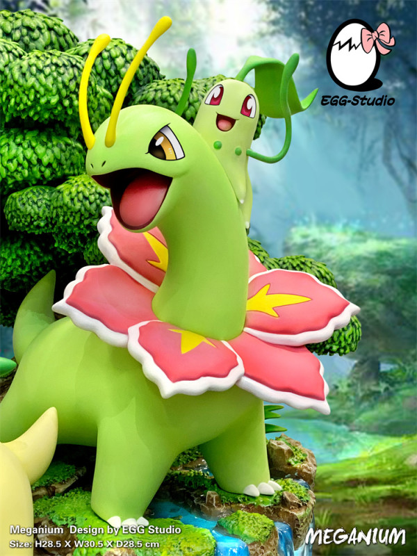 【Pre order】EGG-Studio  Pokemon Meganium evolutionary chain Resin Statue