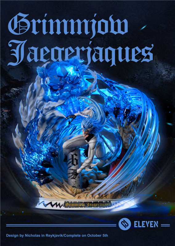 【In Stock】Eleven Studio Espada - 6 Grimmjow Resurrección Resin statue
