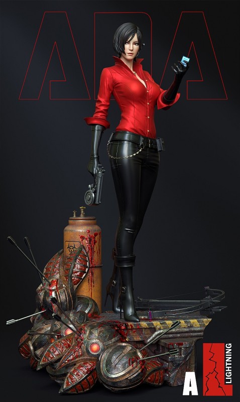 【Pre order】Lightning Studio Resident Evil Ada Wong 1/4 Collection level statue