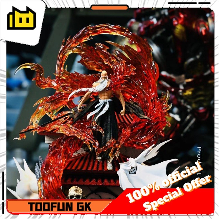【In Stock】WS-Studio BLEACH Gotei Yamamoto Genryuusai Shigekuni 1:6 Scale Resin Statue