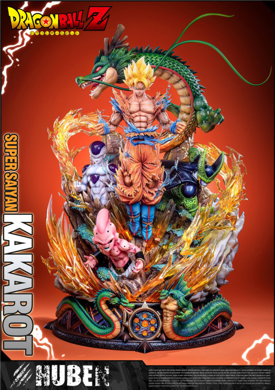 【Pre order】HB-Studio Dragon Ball Z Son Goku Buu Cell Frieza member Resin Statue