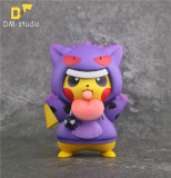 【Pre order】DM-STUDIO Pokemon Hoodies series Gengar Pikachu Resin Statue