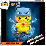 【Pre order】EGG-Studio Pokemon Blastoise Pikachu Resin statue