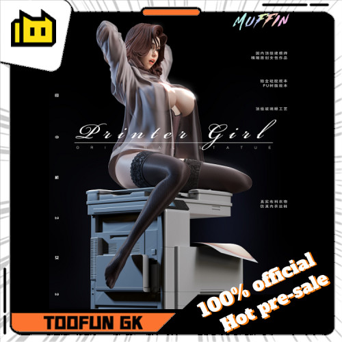【In Stock】Muffin Studio Printer Girl 1/3 Resin Statue