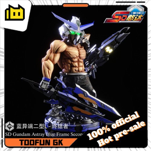 【Pre order】HD Studio SD Gundam Astary Blue Frame Second L Resin statue