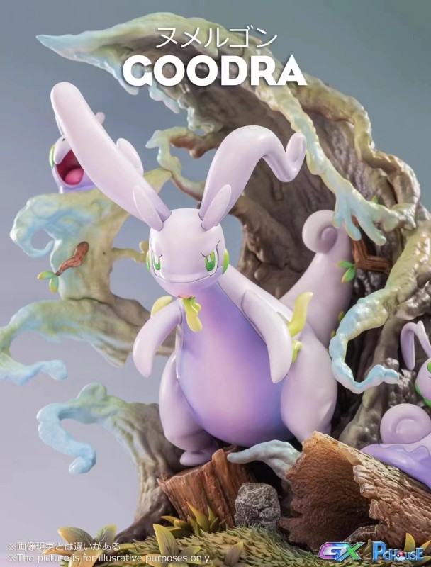 【 In Stock】Pc house Studio Pokemon GX Evolution series Goodra Resin statue