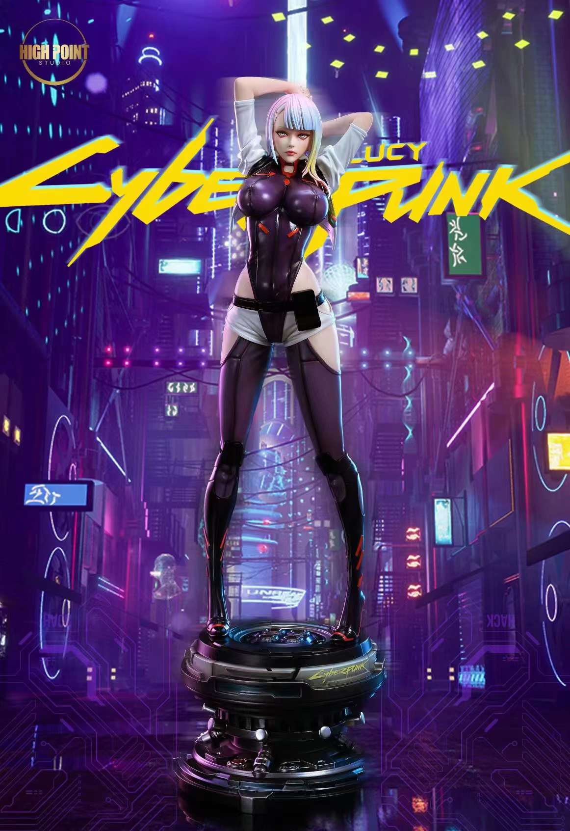 Pre order】HIGHPOINT Studio Cyberpunk: Edgerunners Lucy 1/4 Resin