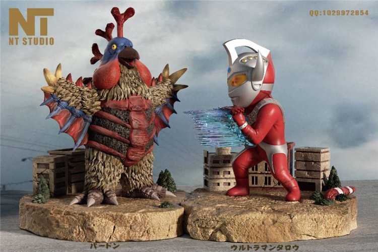 【Pre order】NT Studio Ultraman Taro Vs Birdon Resin Statue