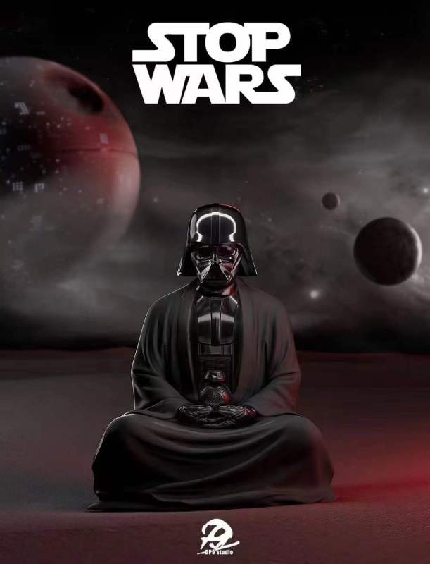 【Pre order】DP9 studio STOPWARS Peaceful warrior Poly Statue