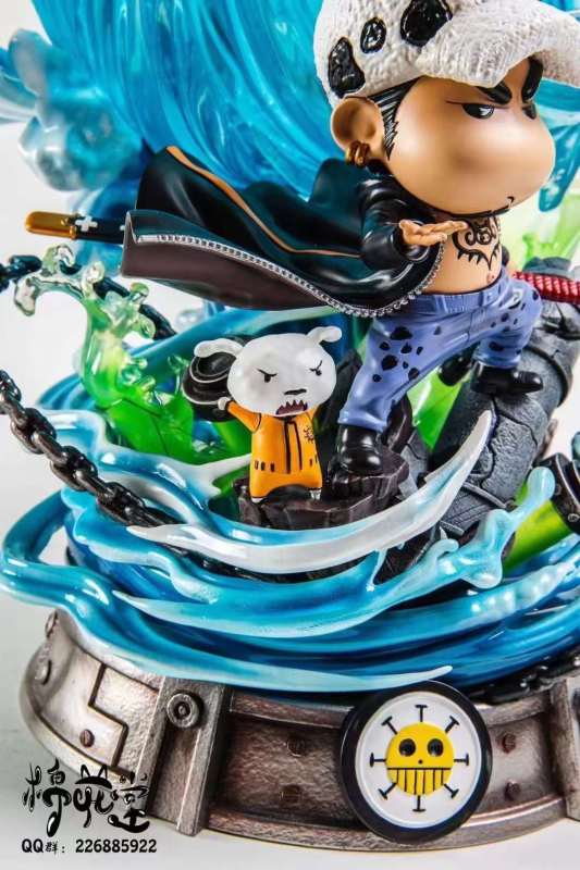 【Pre order】Marshmallow Studio One Piece Crayon Shin-chan Cos Trafalgar Law Resin statue